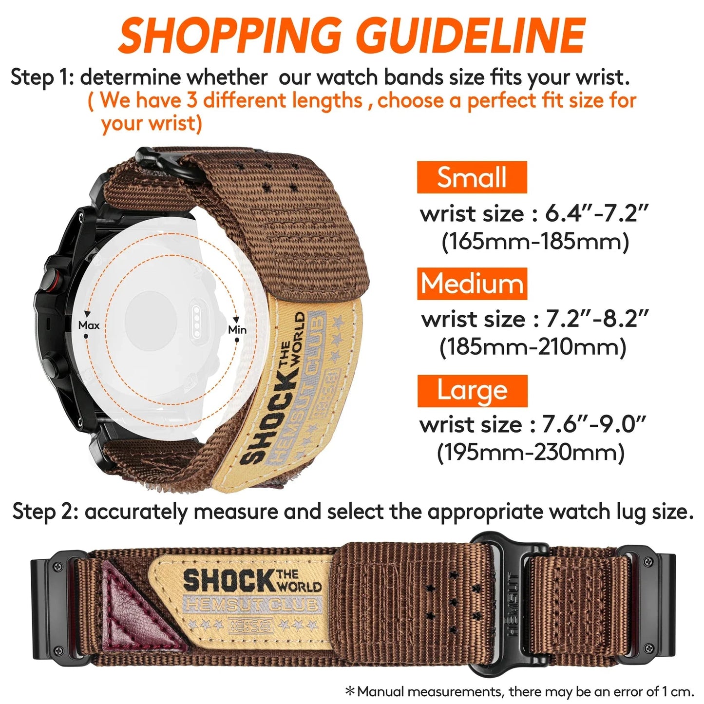 Garmin Nylon Band - Comfortable, Durable Strap BandsCo Straps