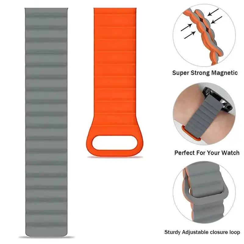 OnePlus Watch Magnetic Silicone Band Flexible Sport Strap BandsCo Straps