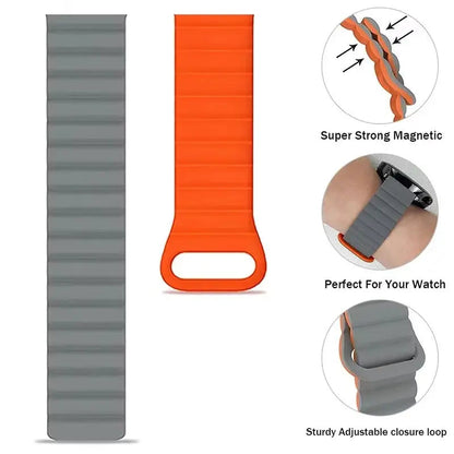 Polar Silicone Magnetic Watch Bands Unisex Replacement Straps BandsCo Straps