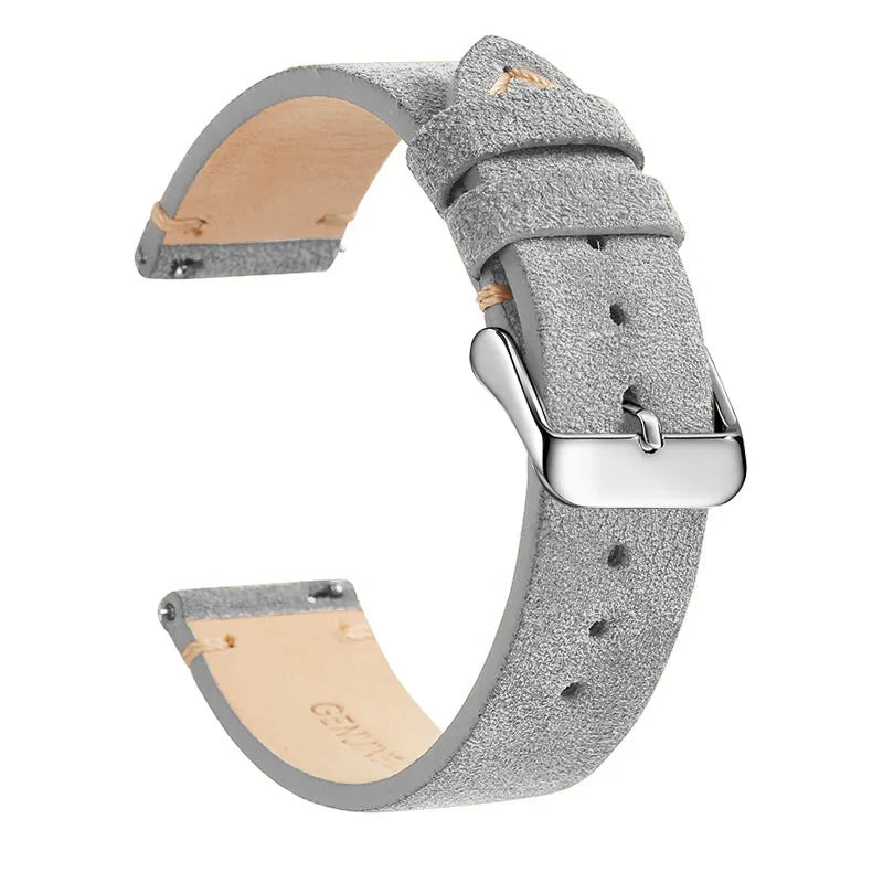 Polar Leather Watch Band Quick Release Genuine Cowhide Unisex BandsCo Straps