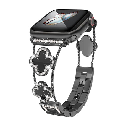Apple Watch Diamond Metal Band - Elegant Stainless Steel Strap BandsCo Straps