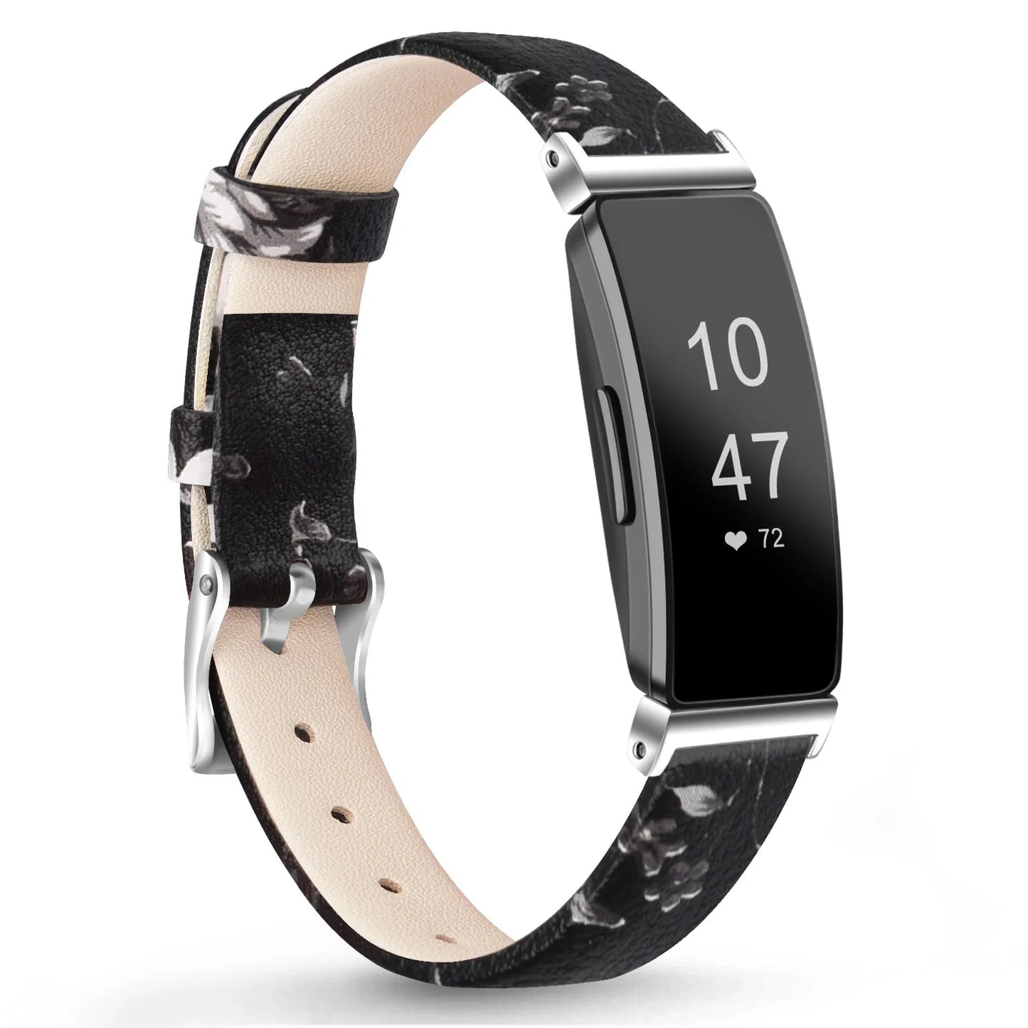 Fitbit Inspire 2, 1, HR Leather Strap - Premium Comfortable Band BandsCo Straps