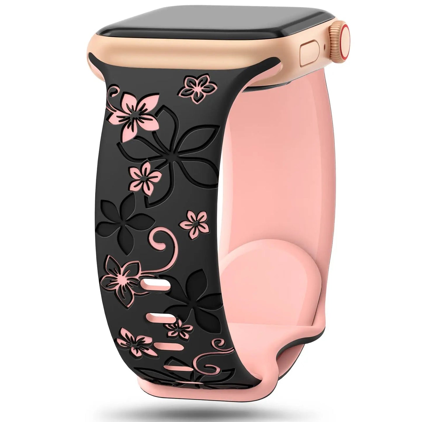 Apple Watch Silicone Strap - Floral Designs BandsCo Straps