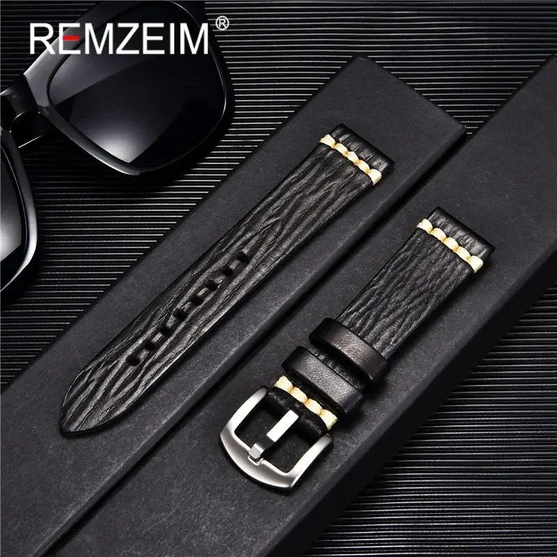 Ticwatch Leather Band - Premium, Elegant, Classic Design BandsCo Straps