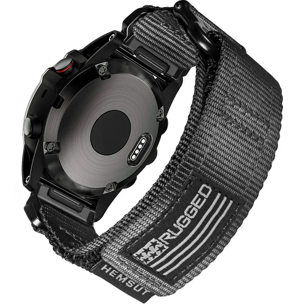 Tough Quality Nylon Fabric Garmin Bands - Quickfit BandsCo Straps