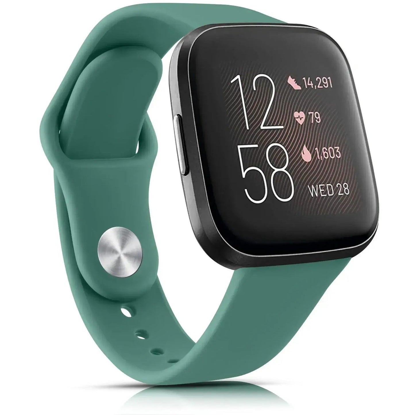 Fitbit Versa & Sense Silicone Strap - Soft Waterproof Design BandsCo Straps