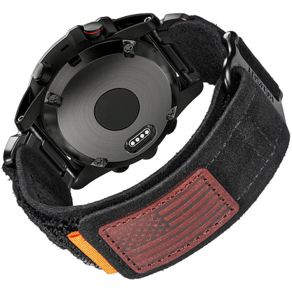 Garmin Leather Watch Band Strap - Premium Sports Style BandsCo Straps