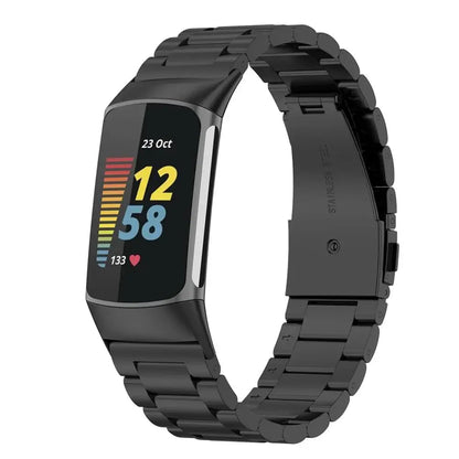 Fitbit Charge 5 6 Stainless Steel Band - Sleek Durable Design BandsCo Straps