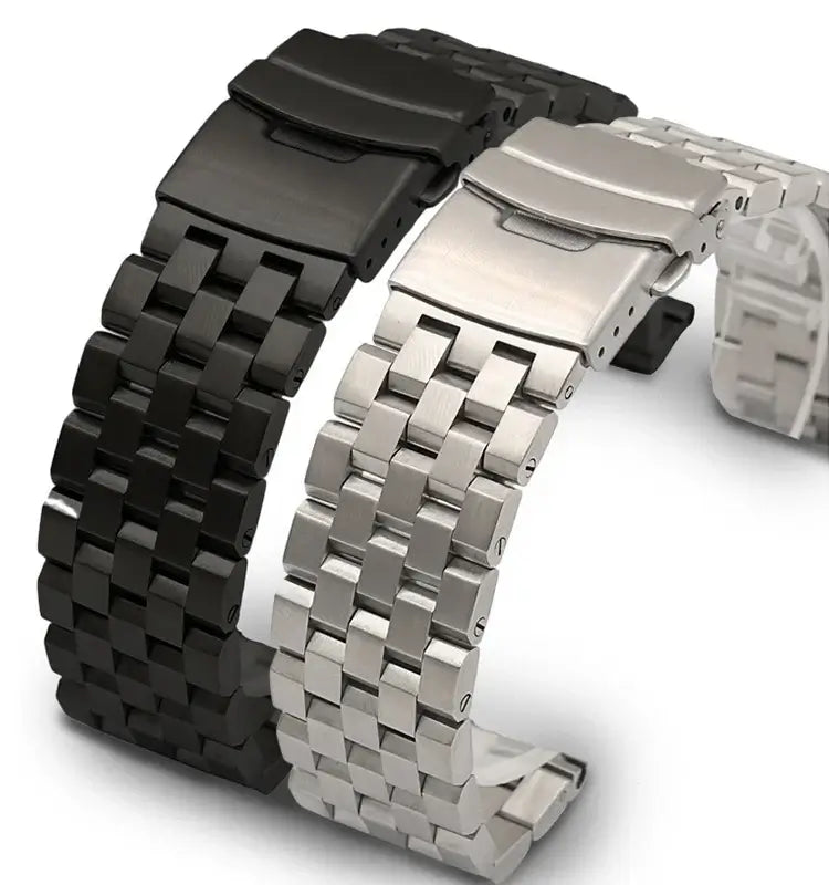 Suunto Stainless Steel Watch Band - Premium Polished Design BandsCo Straps