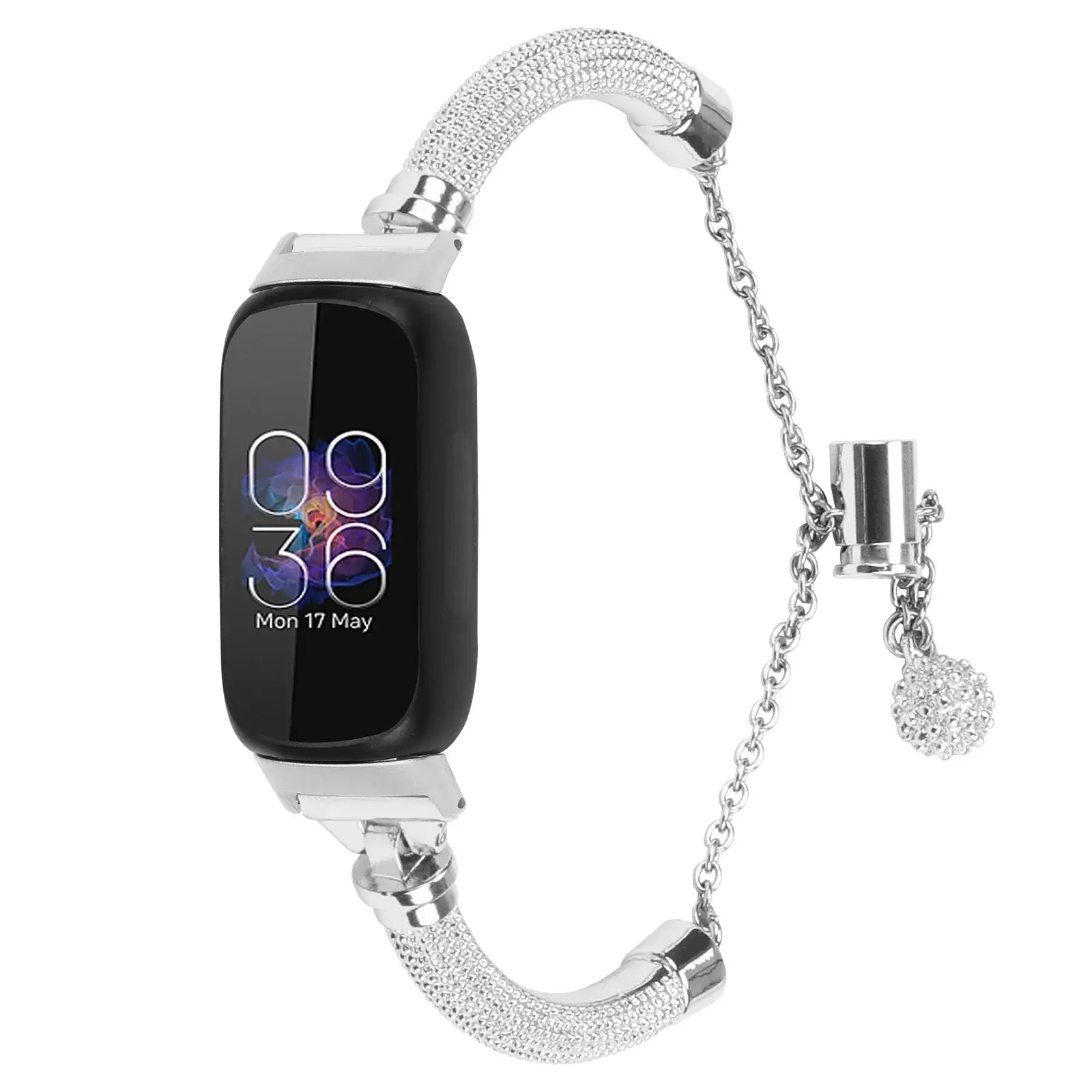 Fitbit Inspire 2, 1, HR Stainless Steel Band - Durable Metal Strap BandsCo Straps