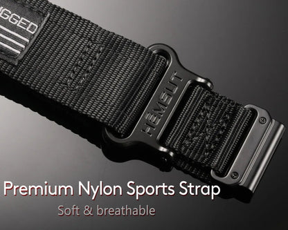 Tough Quality Nylon Fabric Garmin Bands - Quickfit BandsCo Straps