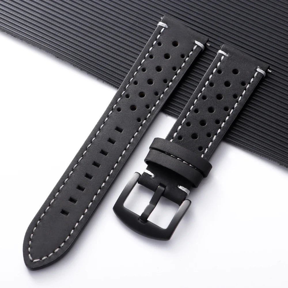 COROS Leather Watch Band 20cm Breathable Unisex for COROS Smartwatch BandsCo Straps