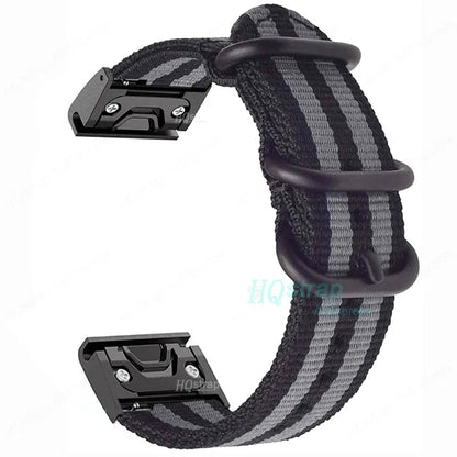 Garmin Canvas Nylon Strap - Durable, Lightweight, Versatile BandsCo Straps