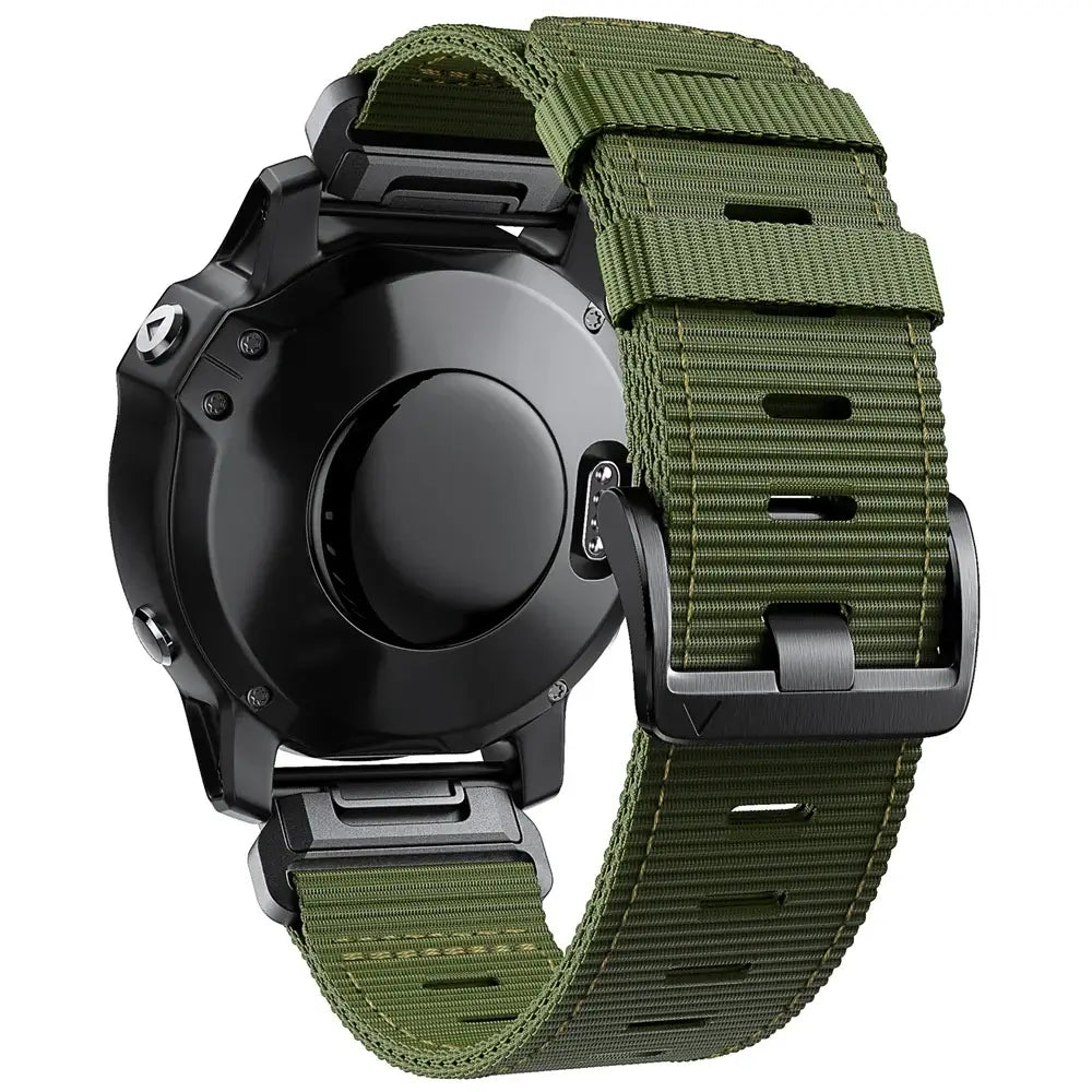 Garmin Tactical Nylon Strap - Durable QuickFit Band BandsCo Straps