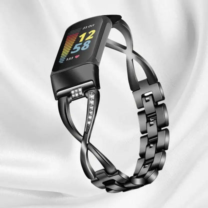 Fitbit Charge 5 6 Stainless Steel Band - Elegant and Durable BandsCo Straps
