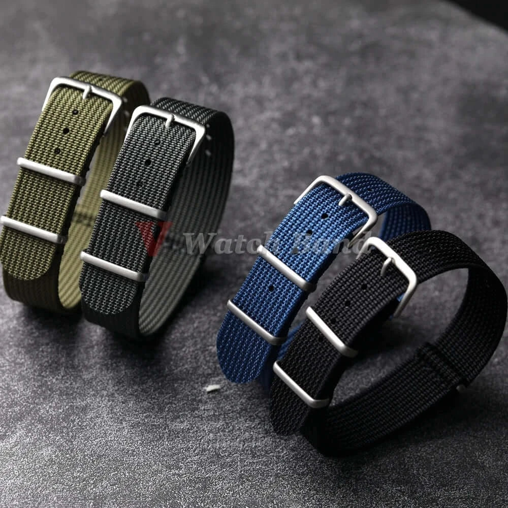 Amazfit Bands Ribbed Nylon Watch Band Durable Fabric Strap BandsCo Straps
