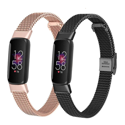 Stainless Steel Fitbit Luxe Band - Durable Elegant Design BandsCo Straps