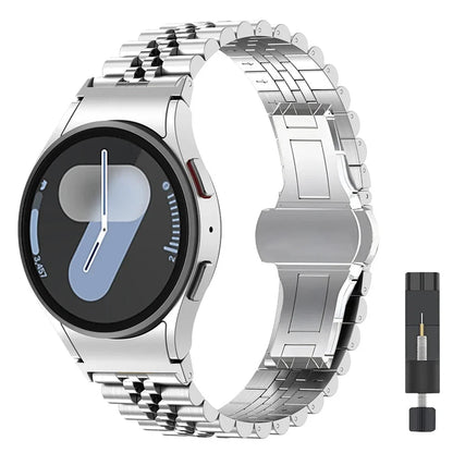 Samsung Galaxy Watch Steel Band – Link Bracelet 20mm/22mm BandsCo Straps
