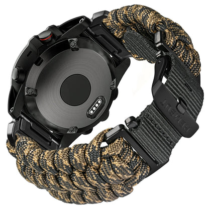 Garmin Paracord Watch Band Strap - Durable Sports Design BandsCo Straps