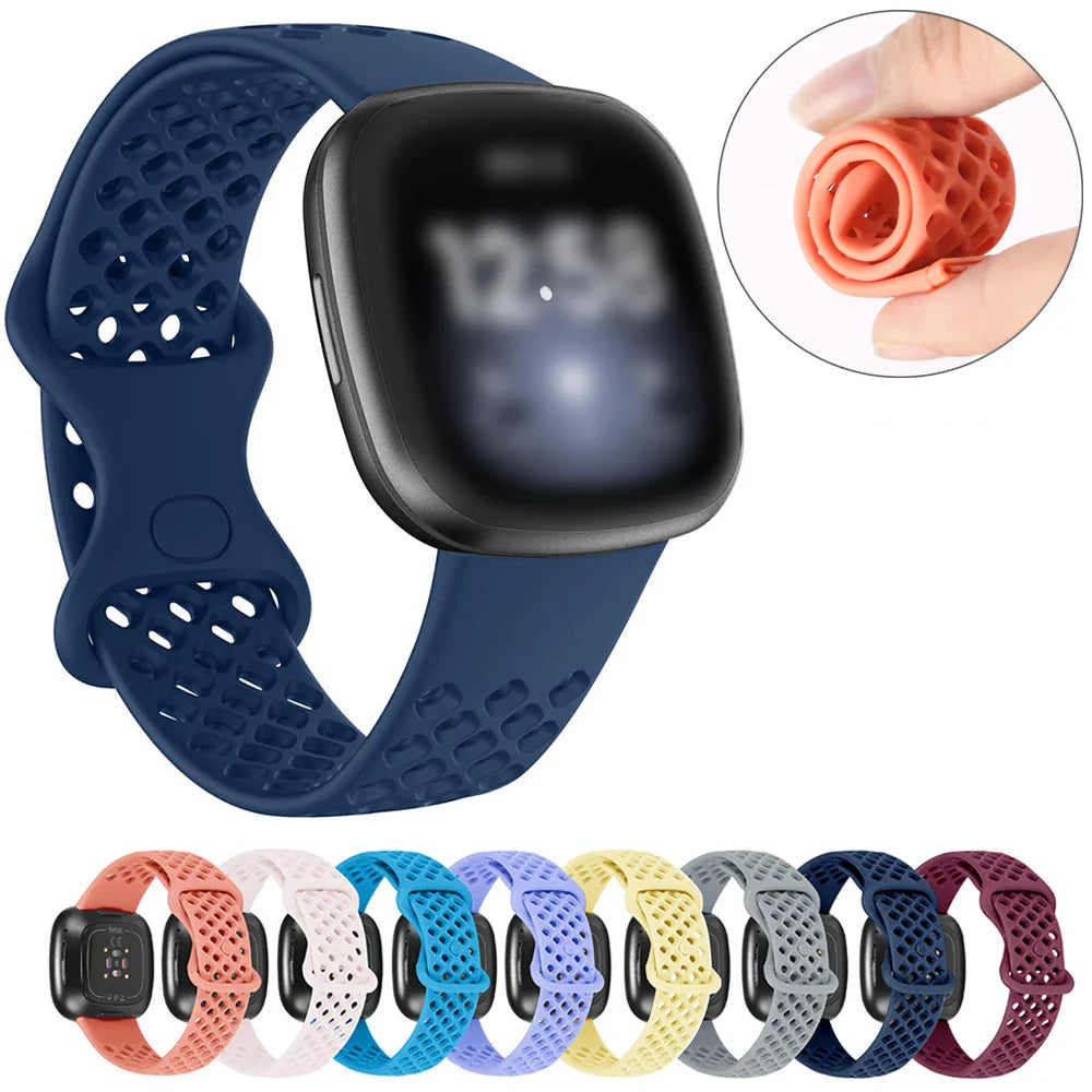 Breathable Sport Fitbit Versa & Sense Bands BandsCo Straps