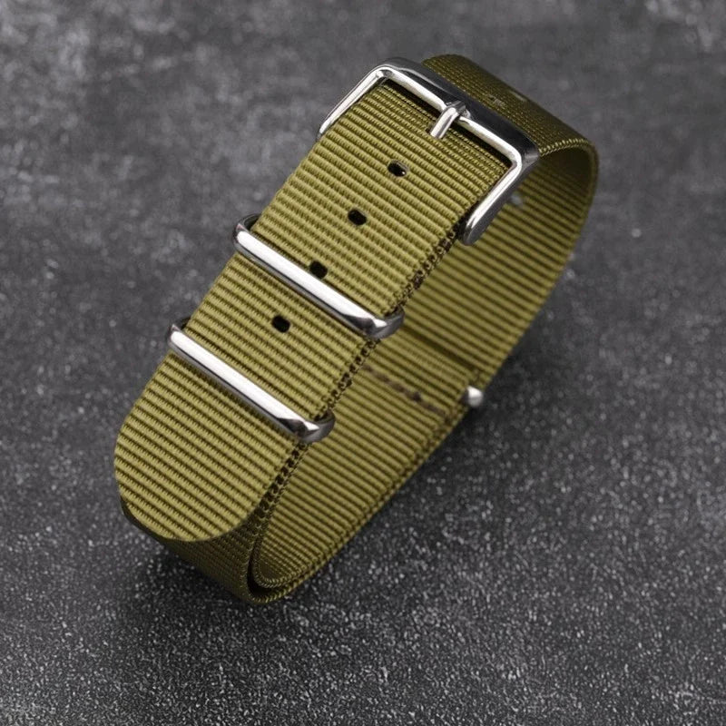 OnePlus Smartwatch Nylon Band Universal Canvas Loop Strap for Men & Women BandsCo Straps