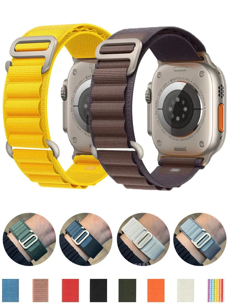 Apple Watch Nylon Strap - Rugged Alpine Loop BandsCo Straps