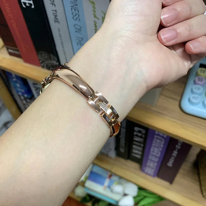 Polished Bangle Cuff Strap for Apple Watch Wristwatchstraps.co