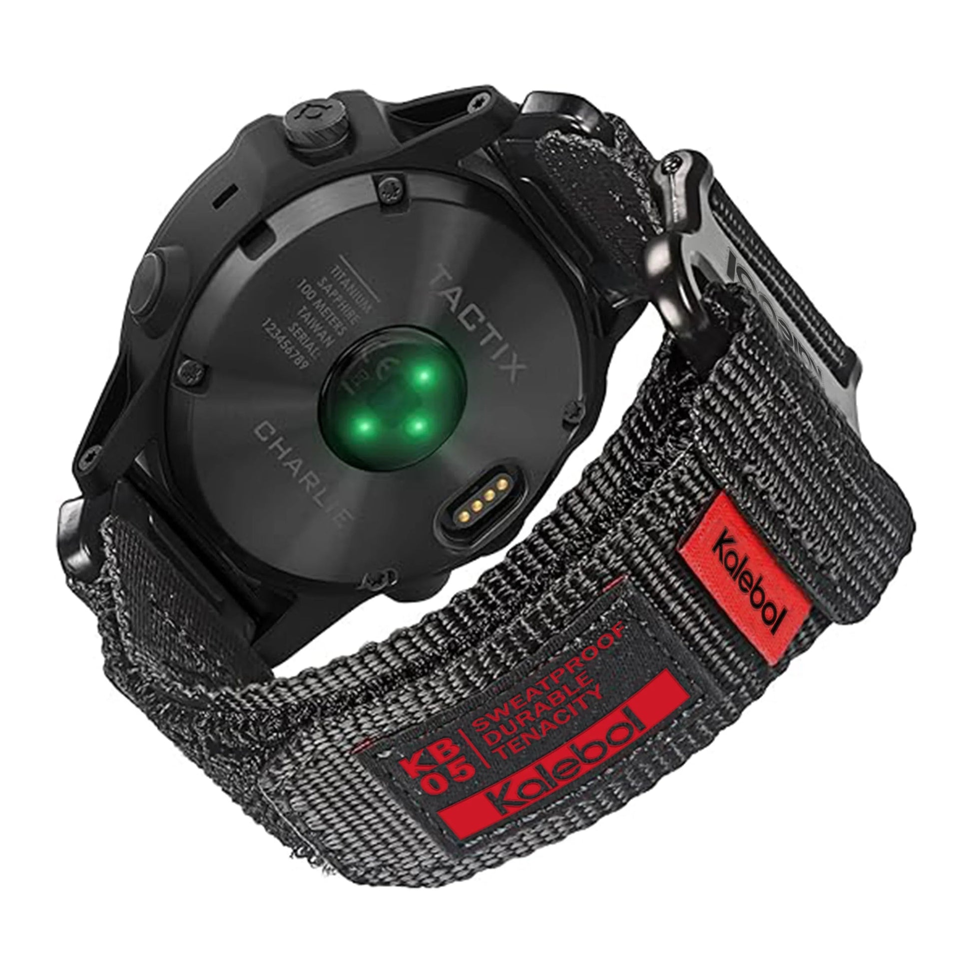 Garmin Nylon Loop Strap - Breathable Tactical Sports Band BandsCo Straps