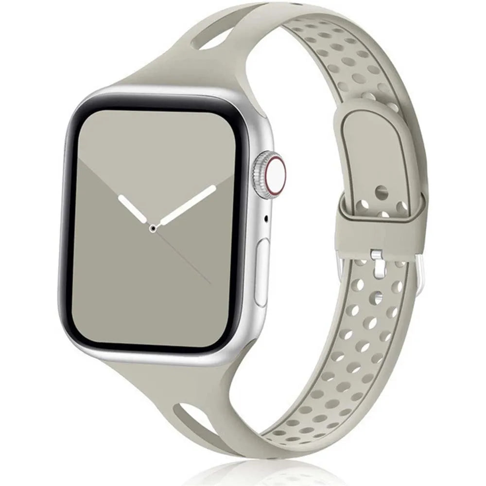 Apple Watch Silicone Strap - Soft Flexible Breathable Band BandsCo Straps