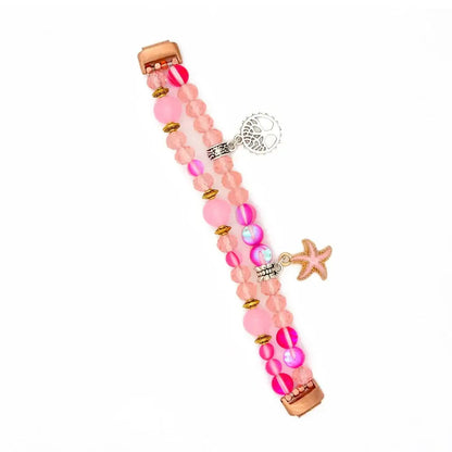 Fitbit Inspire 3 Beaded Elastic Band – Stylish Stretch Bracelet Strap BandsCo Straps