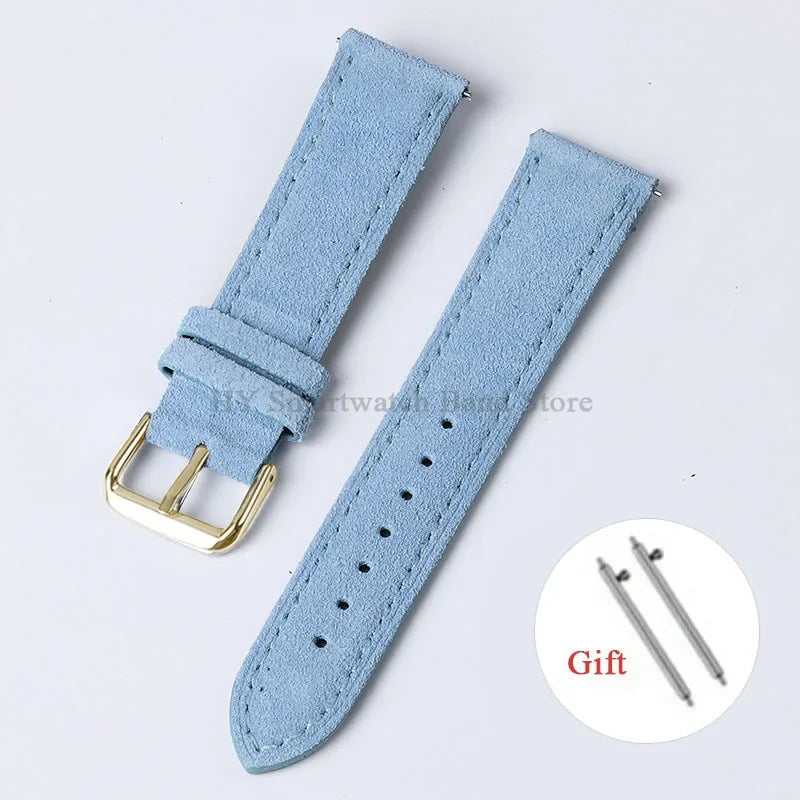 OnePlus Smartwatch Vintage Suede Leather Band Quick Release Strap BandsCo Straps