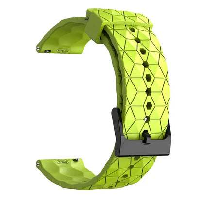 OnePlus Smartwatch Silicone Watch Band Football Pattern Quick Release Straps BandsCo Straps