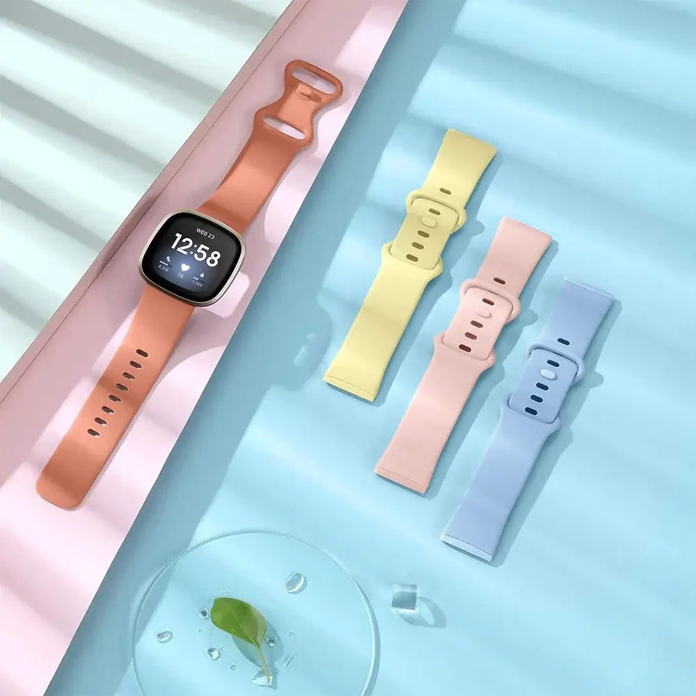 Fitbit Versa & Sense Silicone Band - Durable Stylish Straps BandsCo Straps