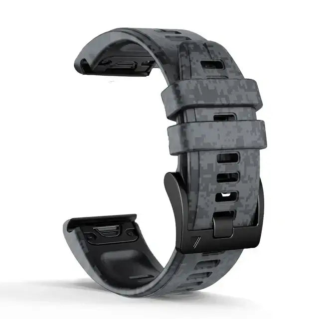 Garmin Silicone Camo Strap - Durable Stylish Design BandsCo Straps