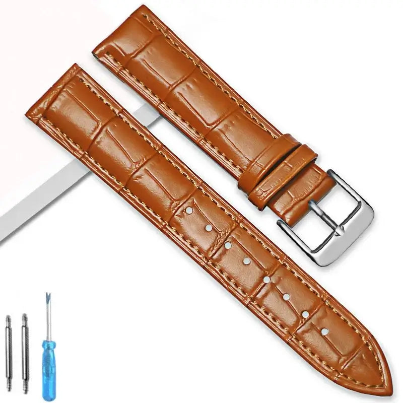 Suunto Genuine Leather Watch Band - Classic Style Upgrade BandsCo Straps