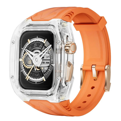 Apple Watch Transparent Rubber Strap and Case Kit - Versatile BandsCo Straps