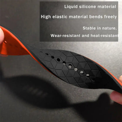 COROS Bands Silicone Sport Watch Strap Football Pattern Unisex Waterproof BandsCo Straps