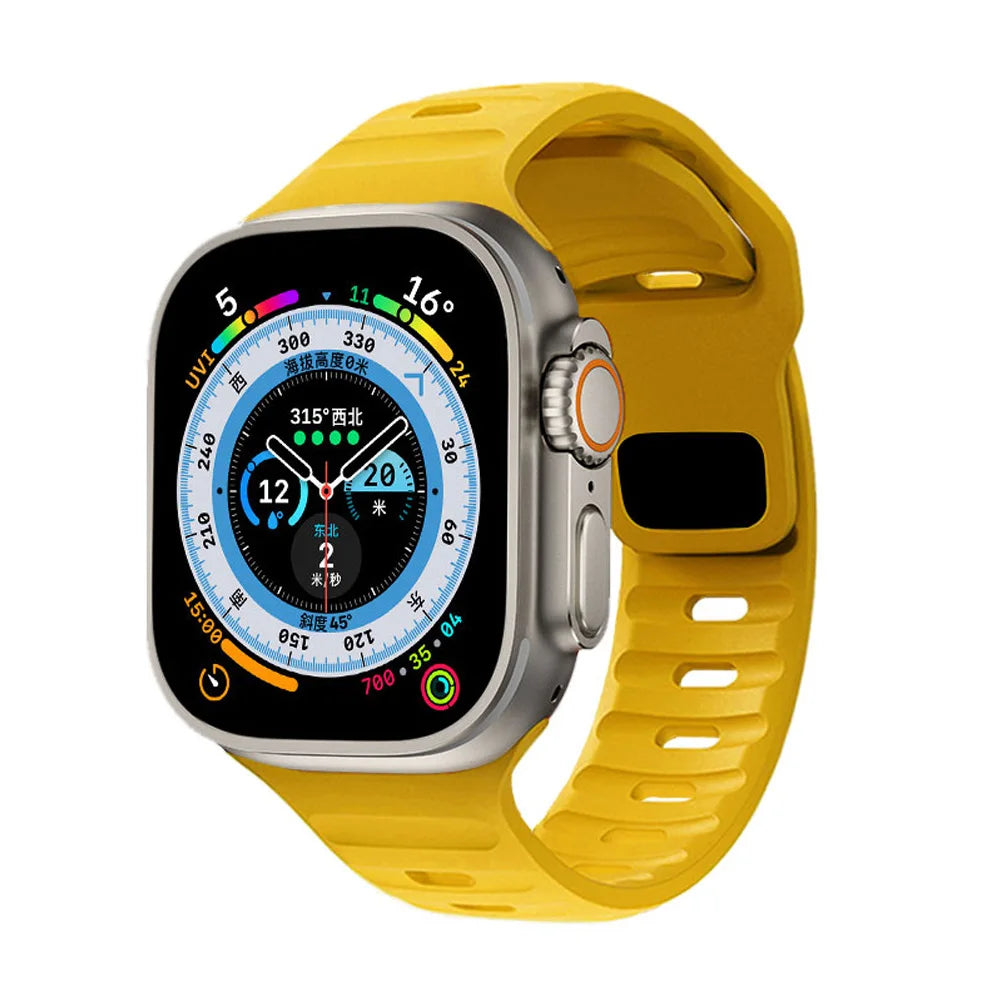 Apple Watch Silicone Strap - Waterproof, Sporty, Flexible BandsCo Straps