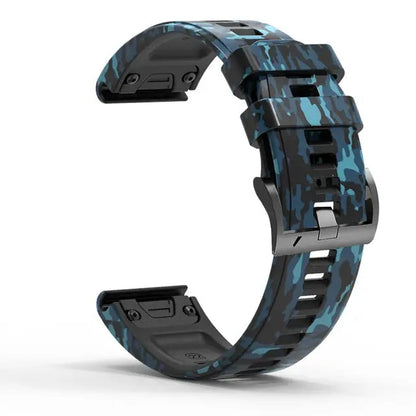 Garmin Silicone Camo Strap - Durable Stylish Design BandsCo Straps