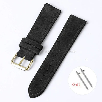 Polar Suede Leather Watch Strap For Polar Smartwatch - Handmade Quick Release BandsCo Straps