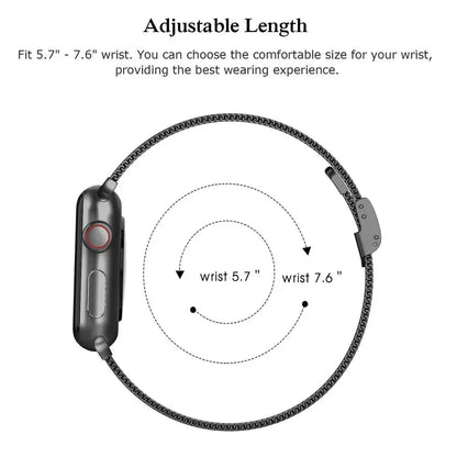 Apple Watch Milanese Band - Premium Metal Loop Strap BandsCo Straps