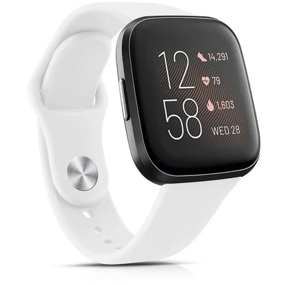 Fitbit Versa & Sense Silicone Strap - Soft Waterproof Design BandsCo Straps