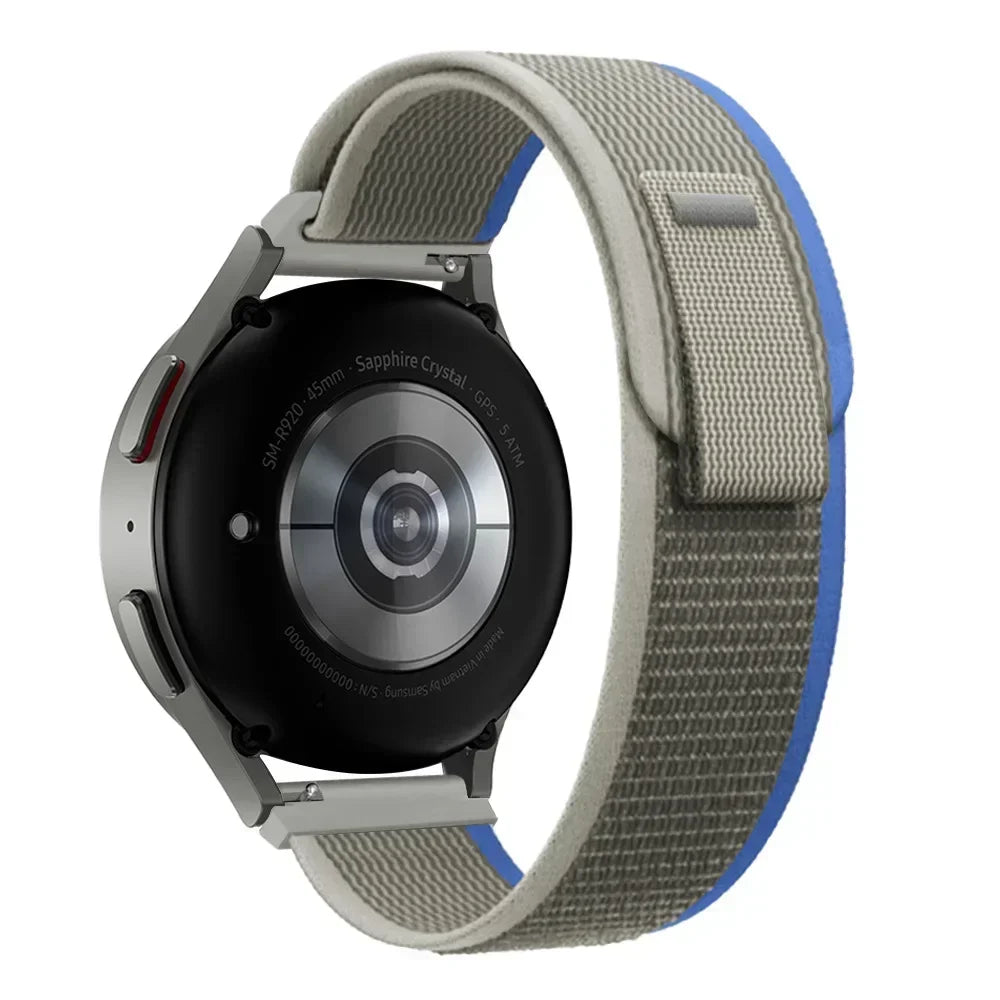 Polar Nylon Trail Loop Watch Band with Pull Tab BandsCo Straps