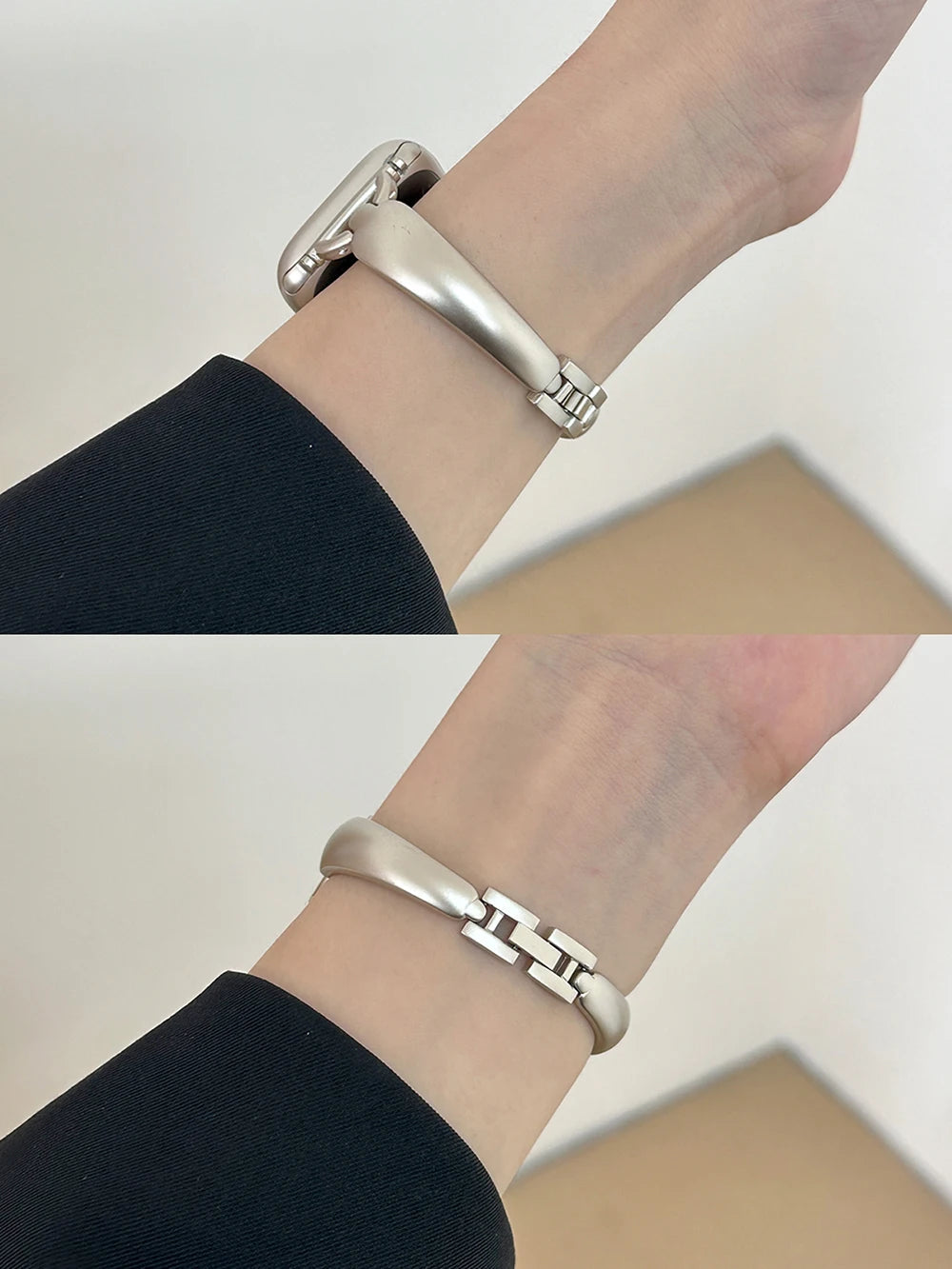 Polished Bangle Cuff Strap for Apple Watch Wristwatchstraps.co