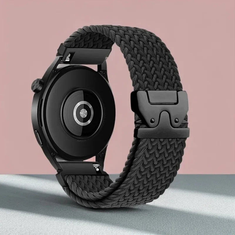 OnePlus Braided Nylon Parachute Buckle Watch Band Strap Replacement BandsCo Straps