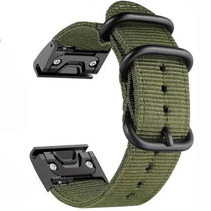 Garmin Canvas Nylon Strap - Durable, Lightweight, Versatile BandsCo Straps