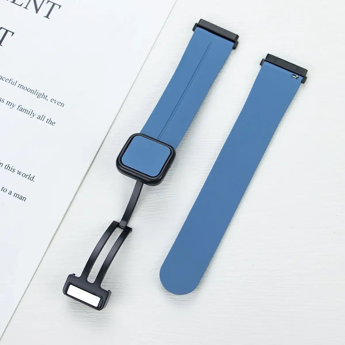 Fitbit Versa & Sense Silicone Band - Waterproof & Magnetic BandsCo Straps
