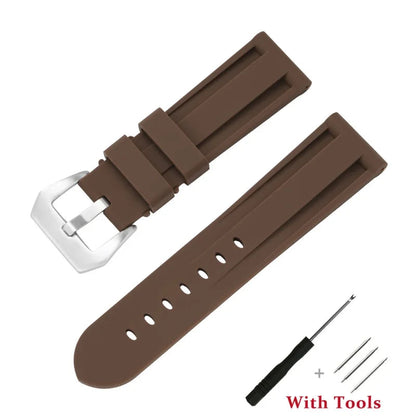 Polar Silicone Watch Band for Polar Smartwatch - Waterproof Sport Strap, Unisex BandsCo Straps