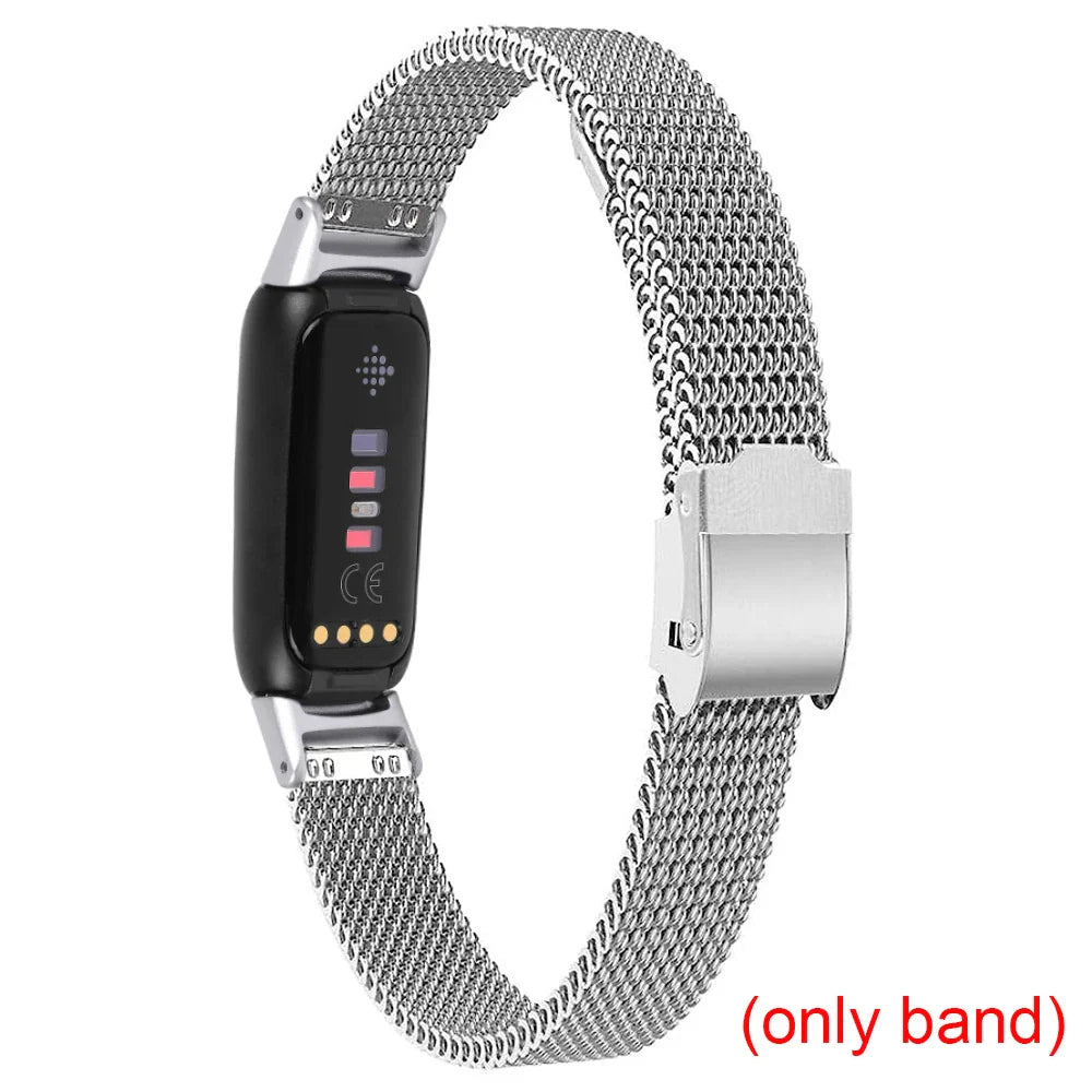 Stainless Steel Fitbit Luxe Band - Durable Elegant Design BandsCo Straps