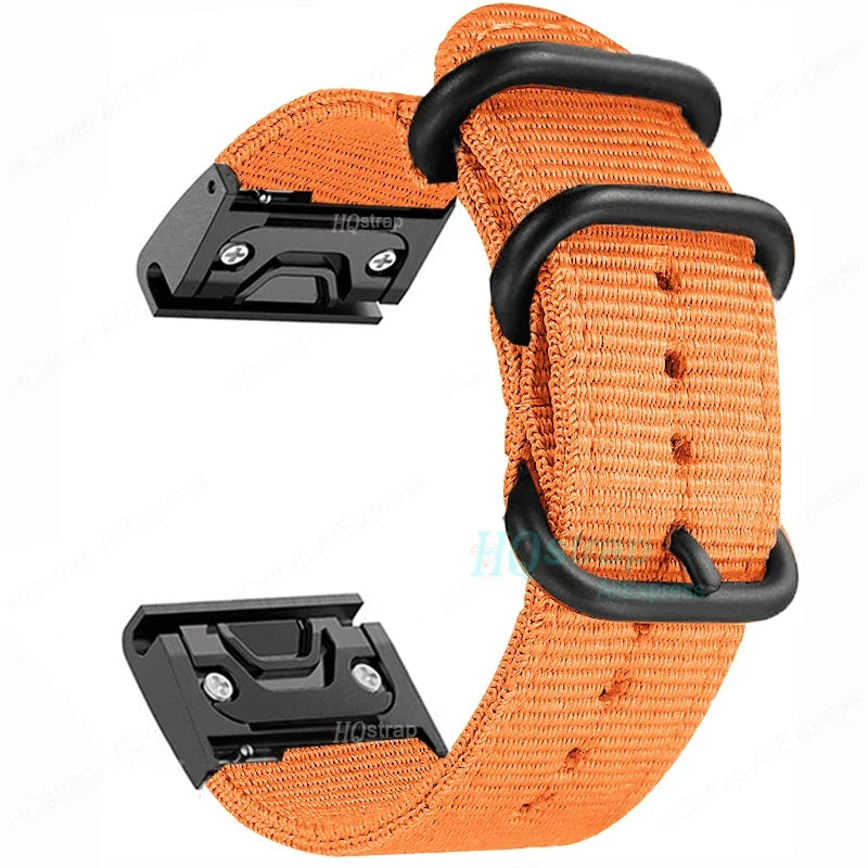 Garmin Canvas Nylon Strap - Durable, Lightweight, Versatile BandsCo Straps